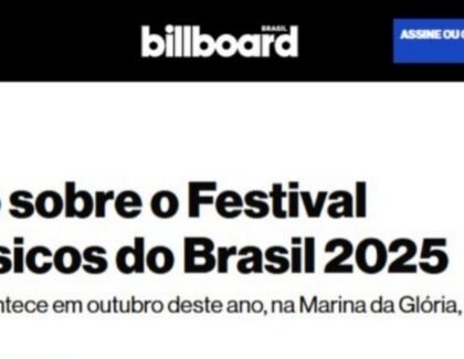 BILLBOARD PARA FESTIVAL CLÁSSICOS DO BRASIL