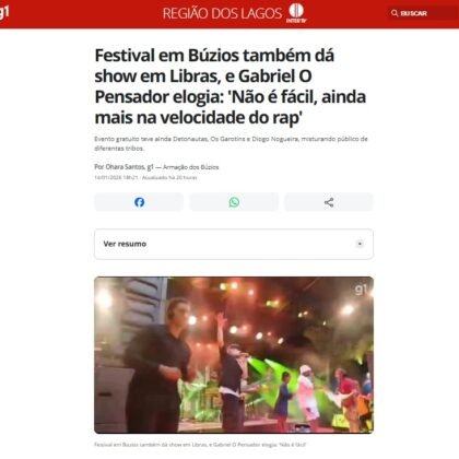 G1 PARA VERÃO ENEL BRASIL